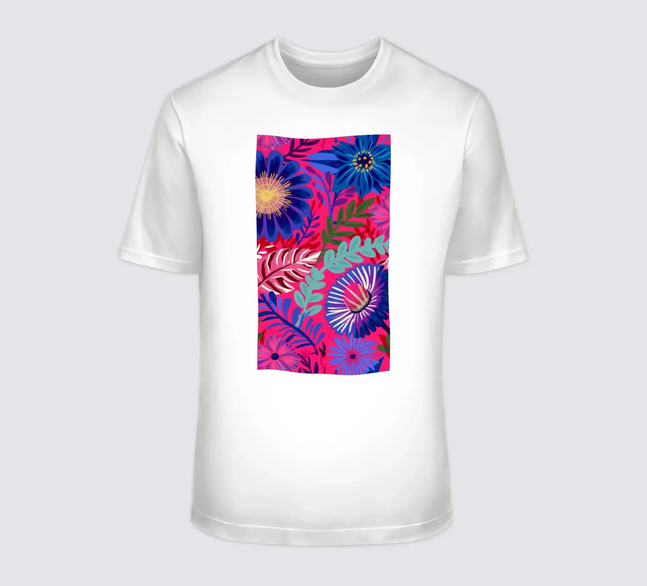 Indigo Leaf Cascade t-shirt da Grande Serene