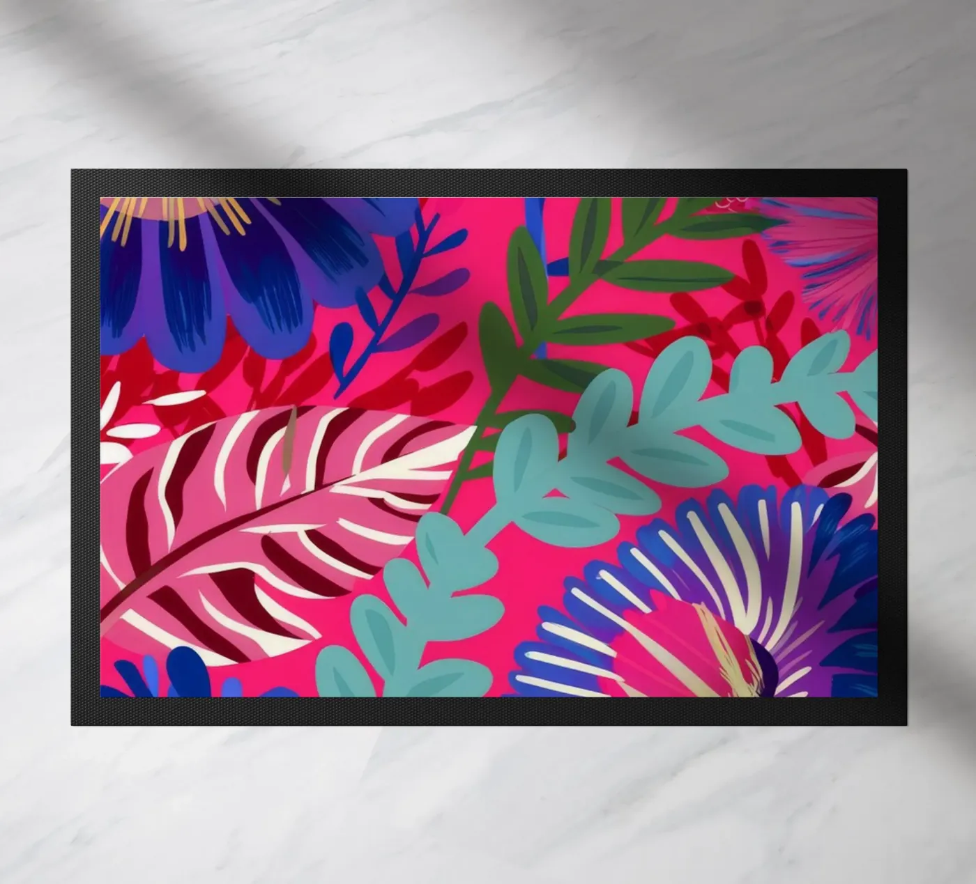 Indigo Leaf Cascade zerbino da Grande Serene