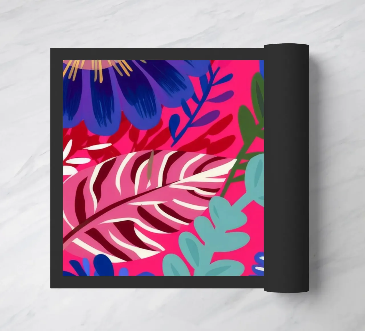 Indigo Leaf Cascade zerbino da Grande Serene