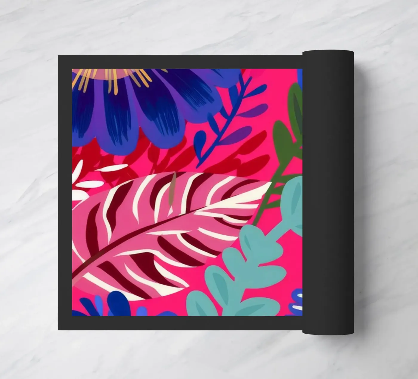 Indigo Leaf Cascade zerbino da Grande Serene