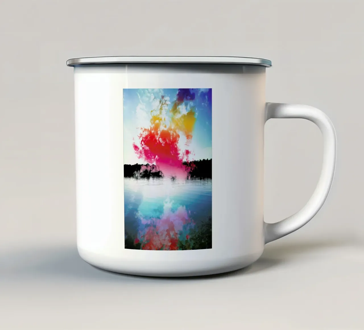 Joy tazza in smalto da Angelo Cerantola