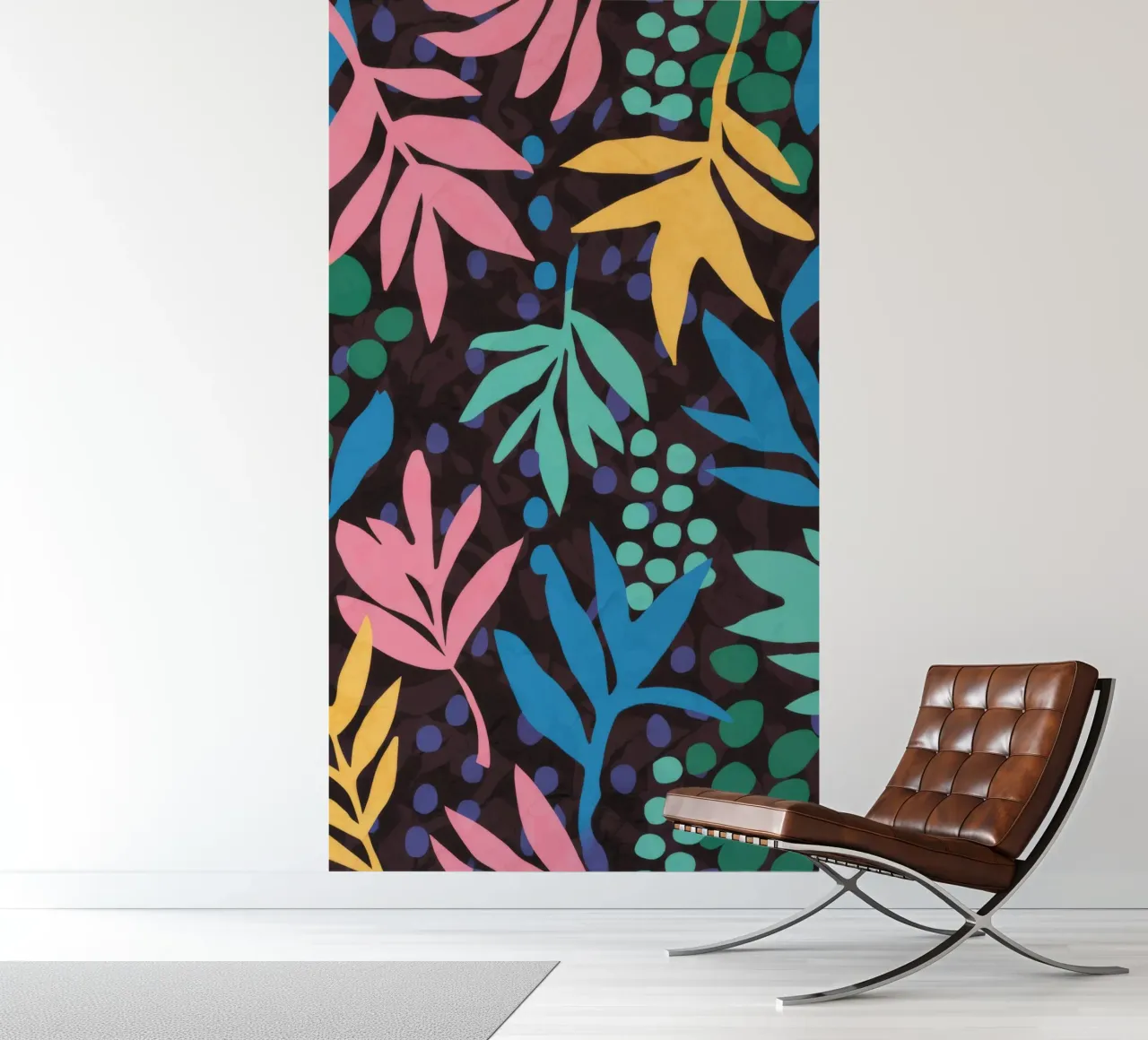 Retro Leaf Cadence photo wallpaper by Grande Serene