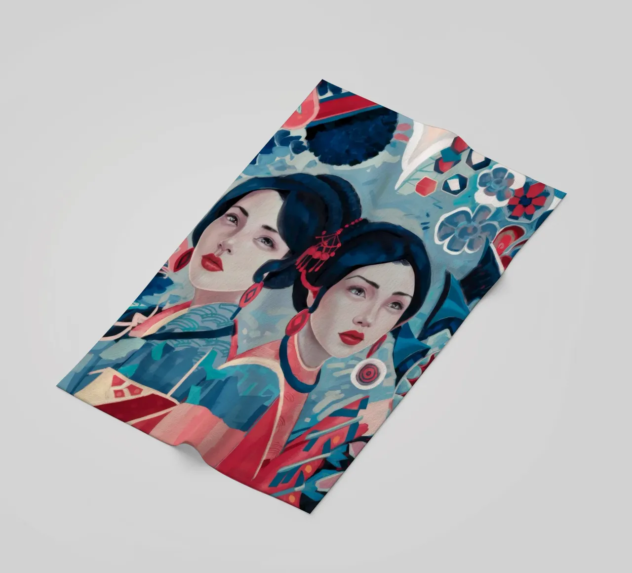 Kimono gemelli mistico telo mare da Vivid Reverie