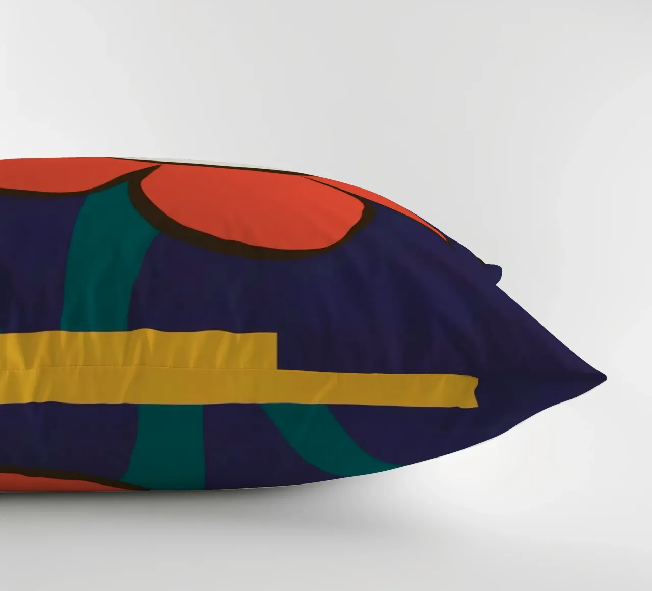 Forma floreale decostruita cuscino da Moonlite Desire