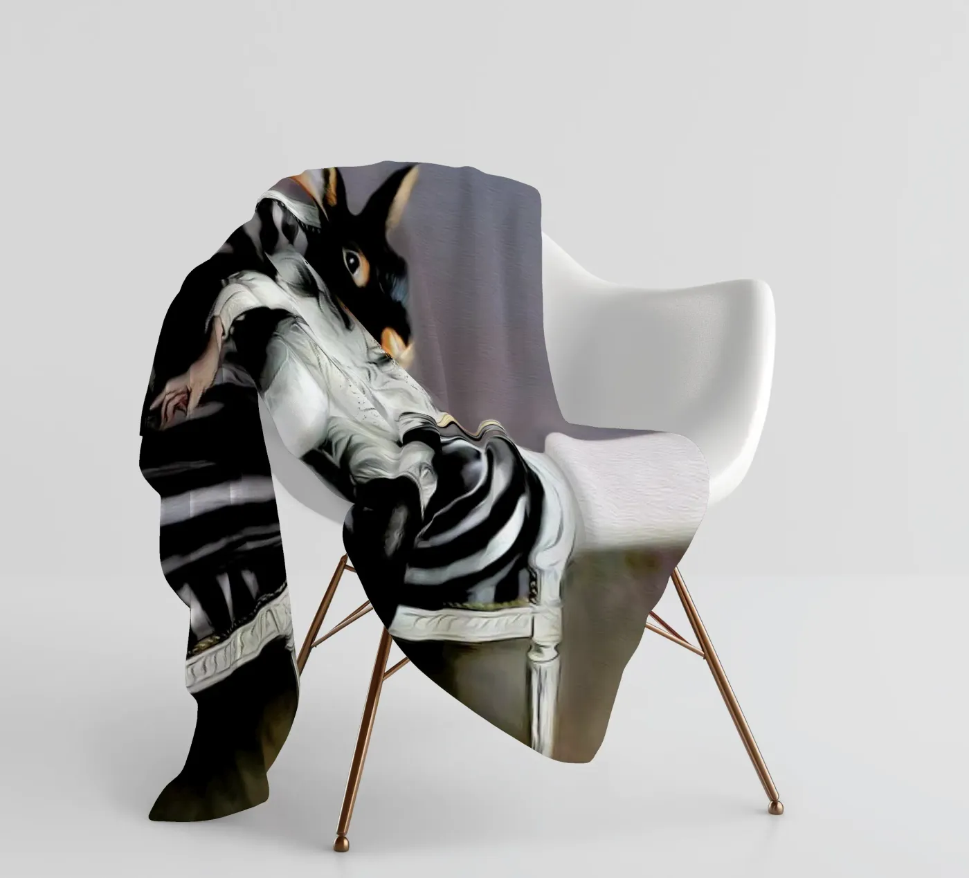 Boldini plaid polaire de Tein Lucasson