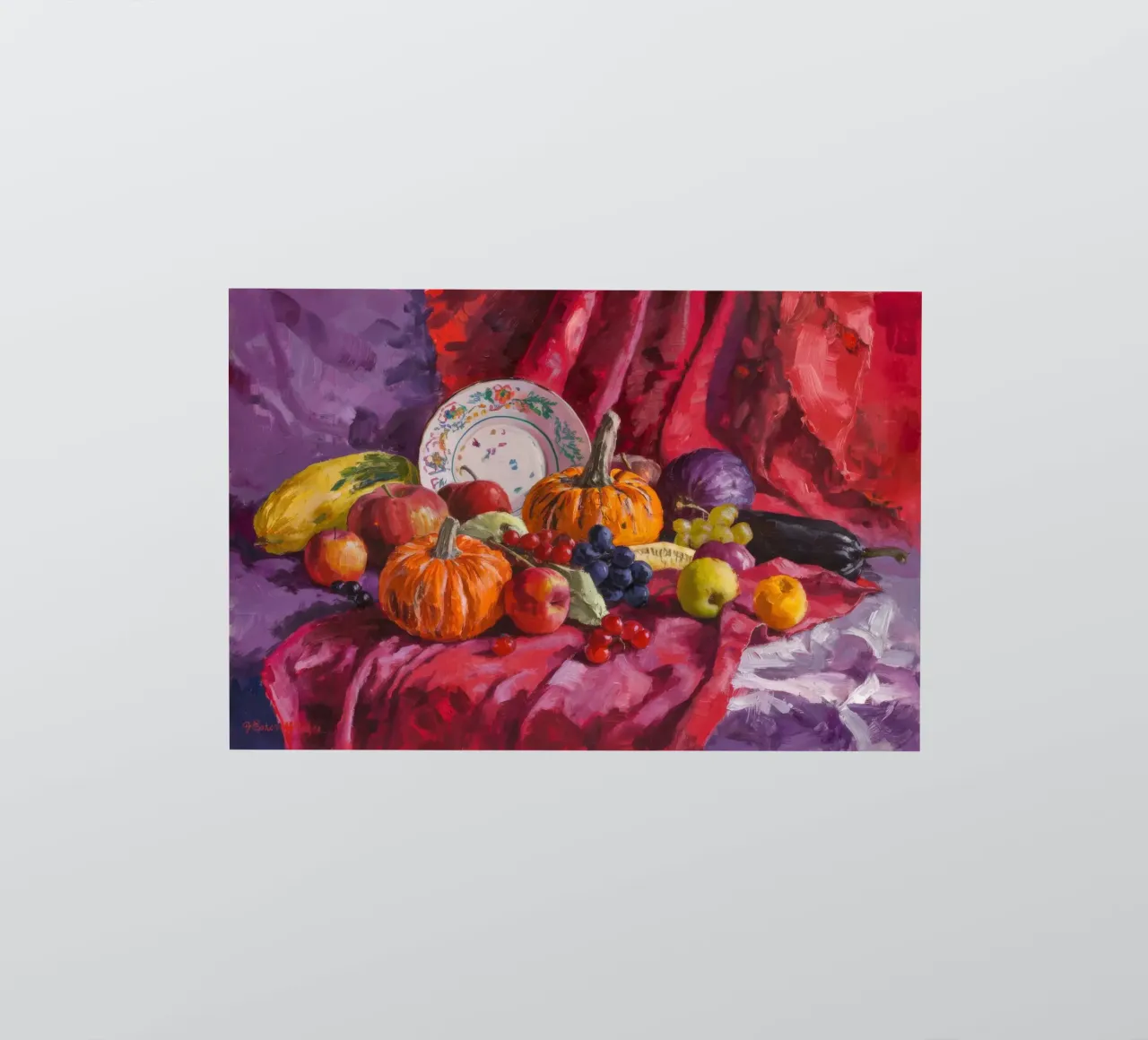 Nature morte automnale autocollant de Lush Essence