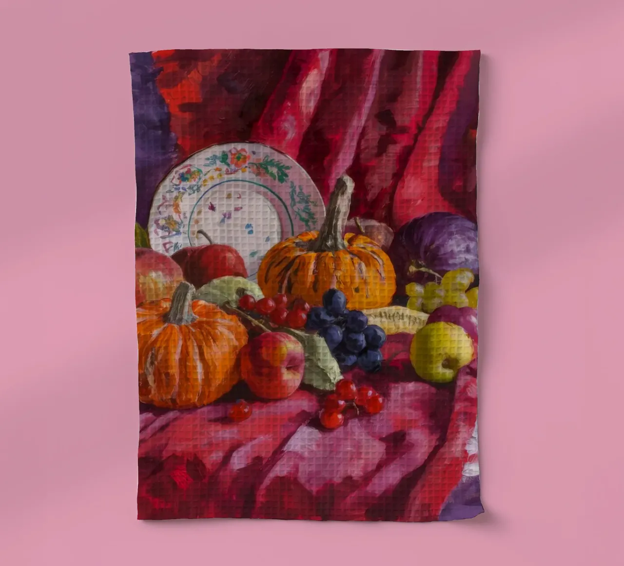 Nature morte automnale torchon de Lush Essence