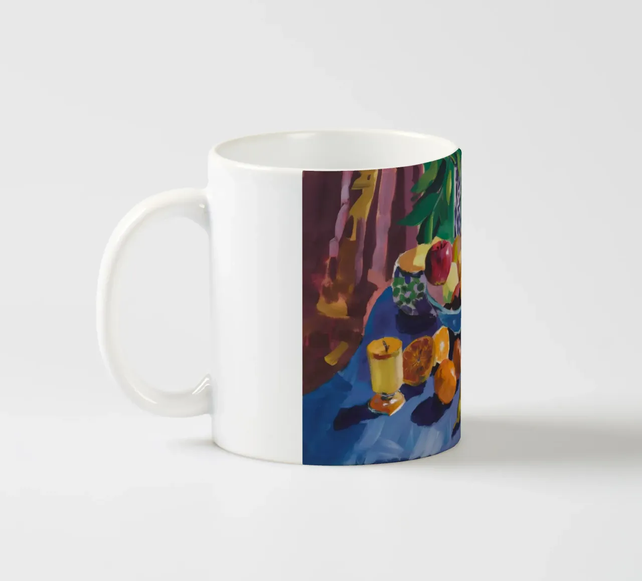 Abbondanza di frutta azzurra tazza in ceramica da Radiance Landscape