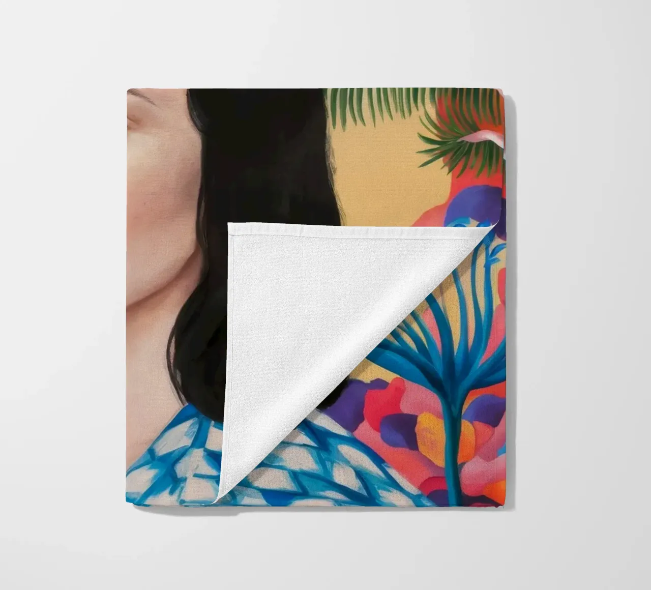 Palme di Verdant Gaze telo mare da Vivid Reverie