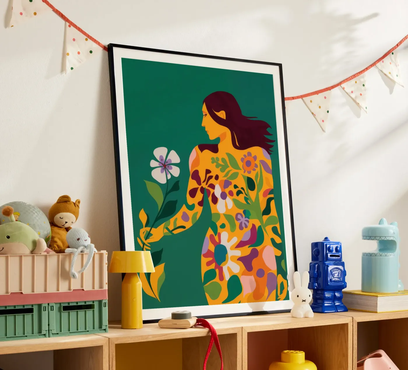 Corps fleuri poster de Lumie Layers