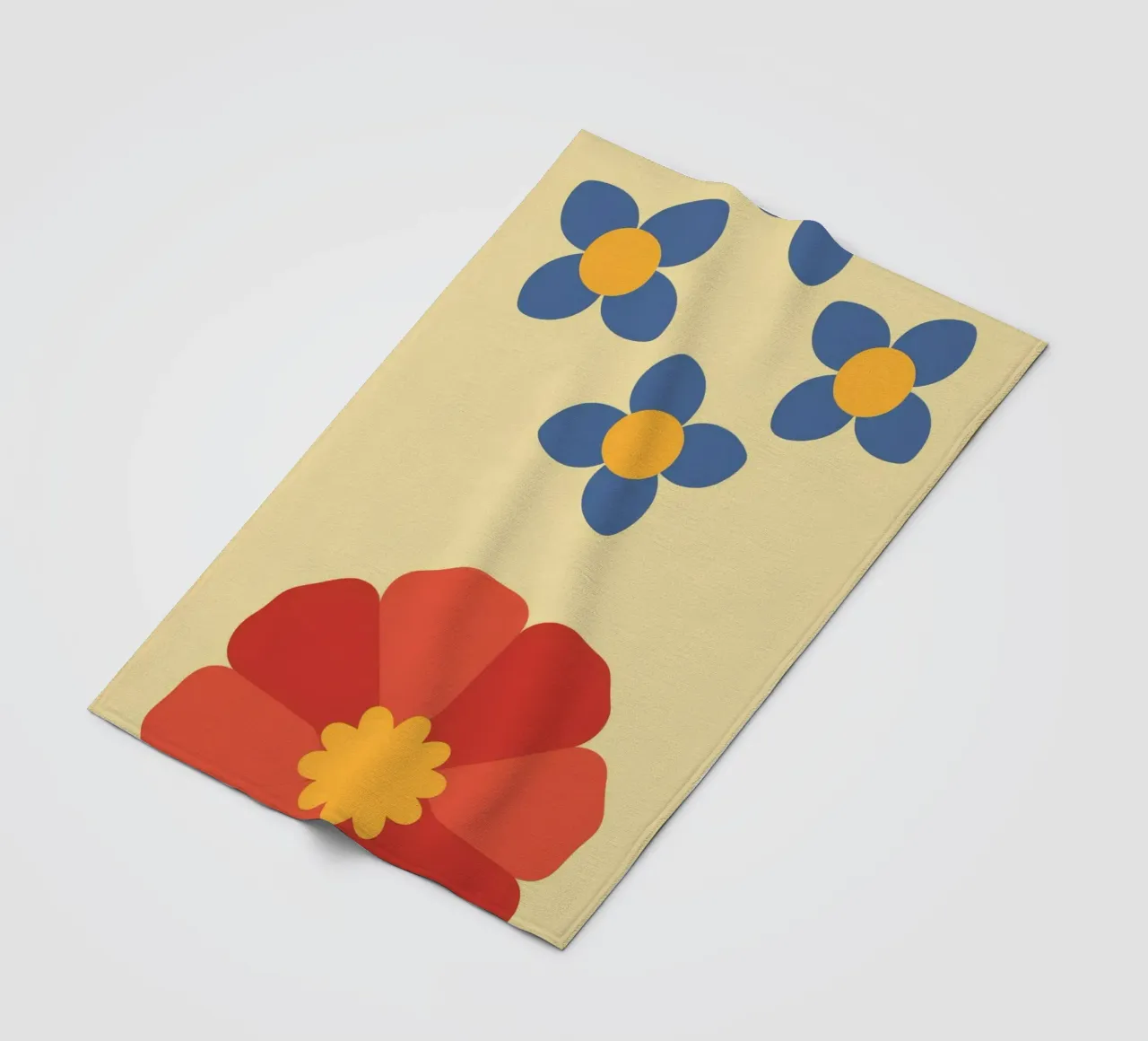 Retro Petal Pattern coperta in pile da Moonlite Desire