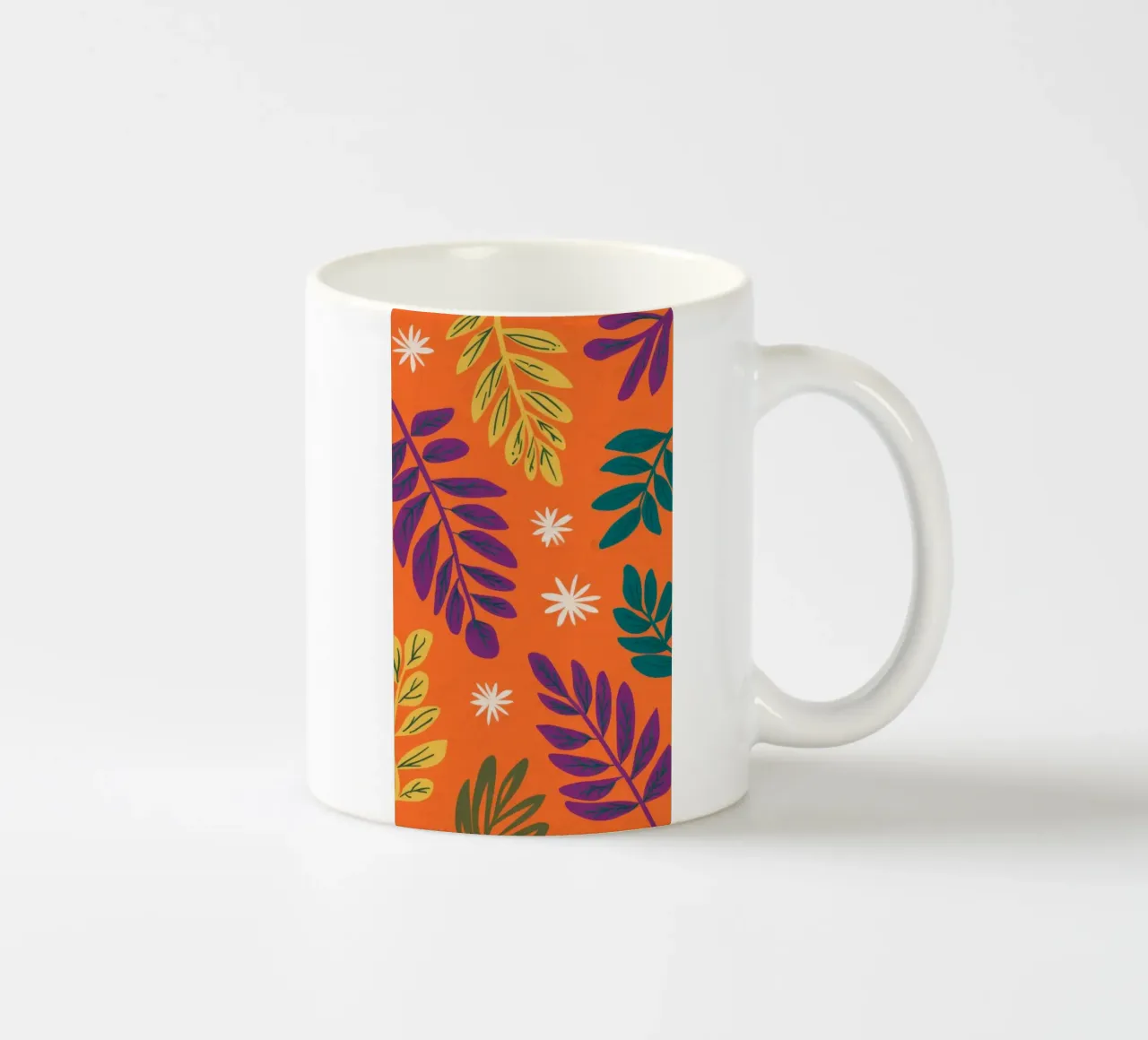 Foglie di scorza d'arancia tazza in ceramica da Grande Serene