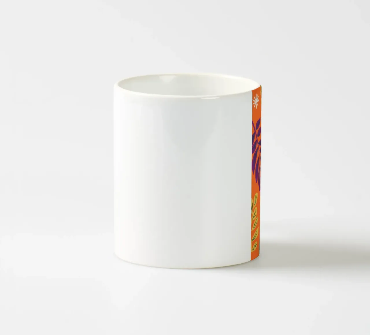 Foglie di scorza d'arancia tazza in ceramica da Grande Serene