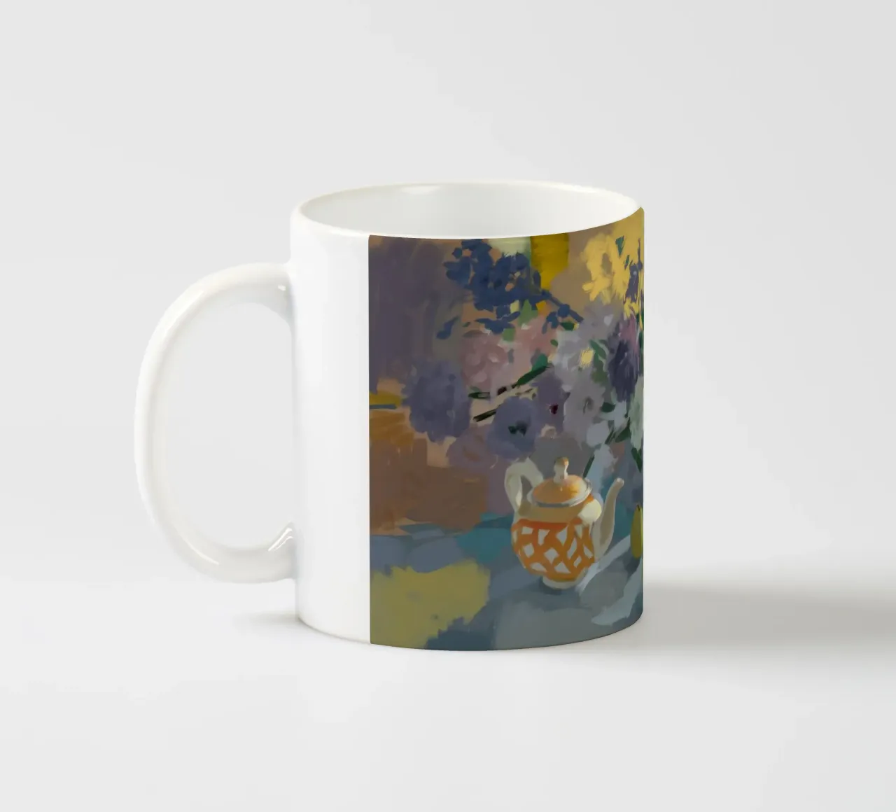 Tonalità di fioritura effimera tazza in ceramica da Radiance Landscape