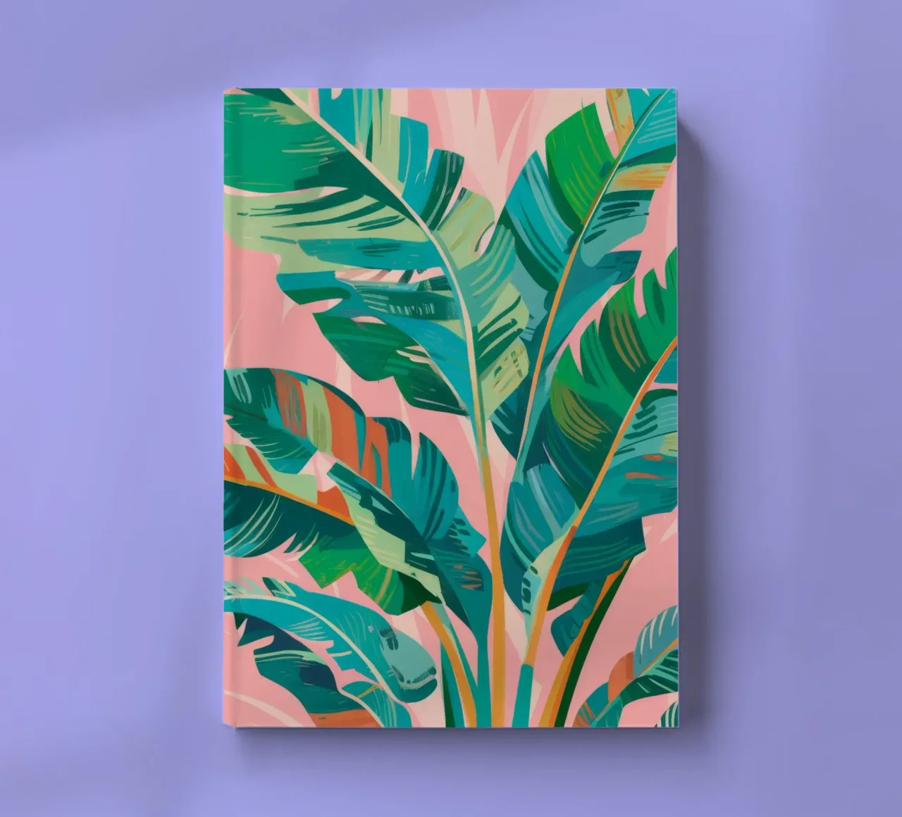 Pastel Palm Breeze notitieboek van Grande Serene