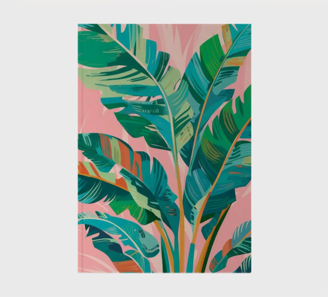 Pastel Palm Breeze notitieboek van Grande Serene