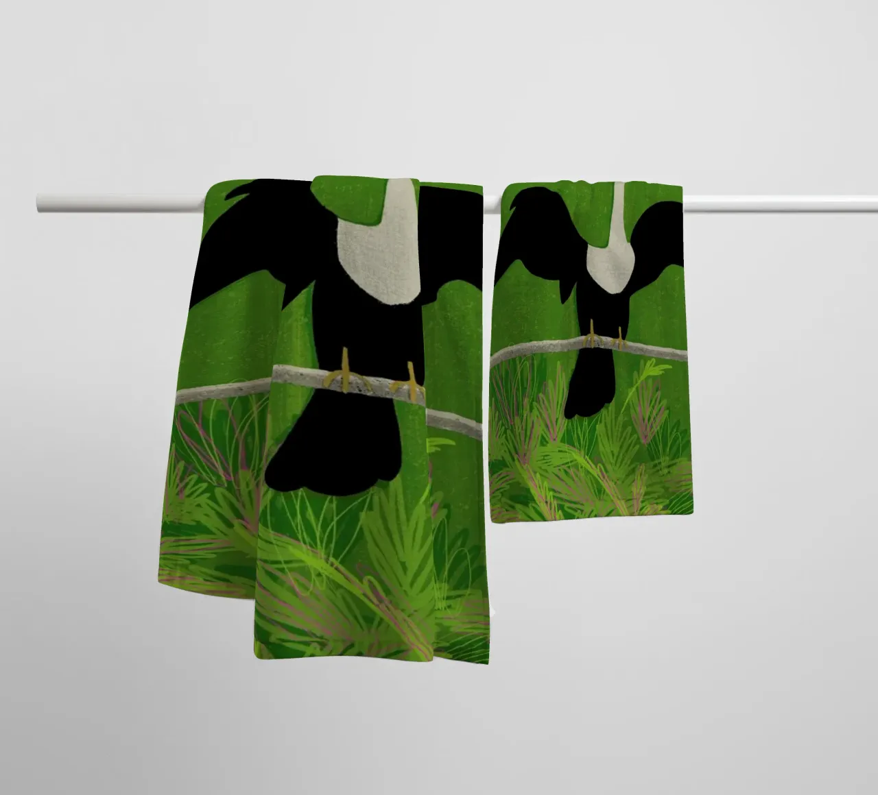 River Heron towel by Be Mart