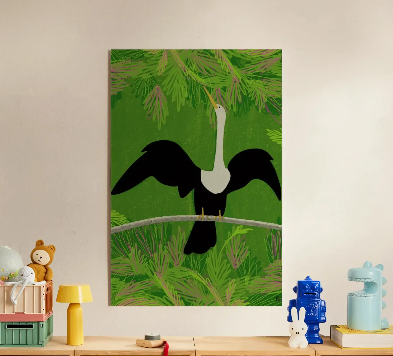 River Heron plexiglass da Be Mart