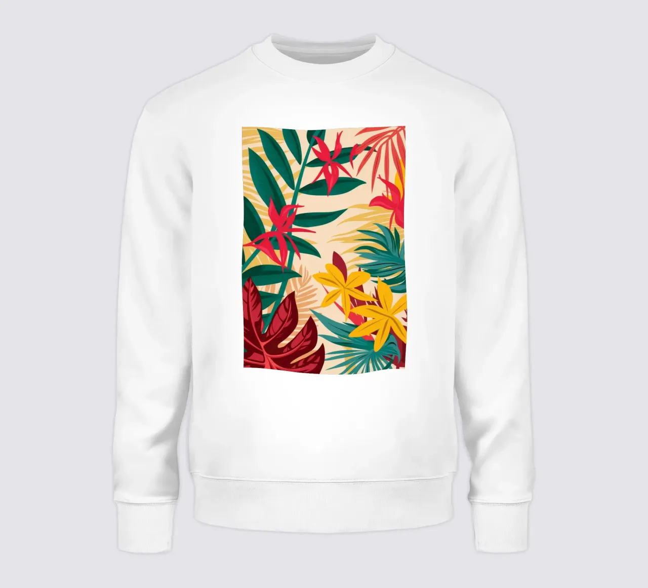 Sonnenuntergang Flora Tanz Sweatshirt von Grande Serene