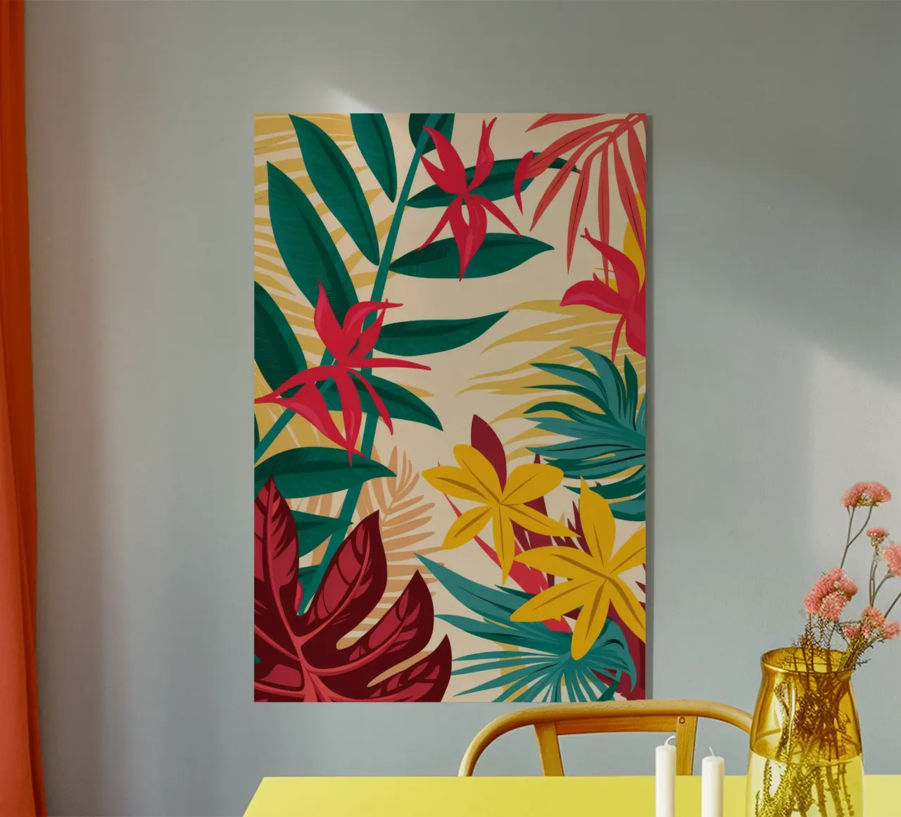 Sunset Flora Dance acrylic glass by Grande Serene