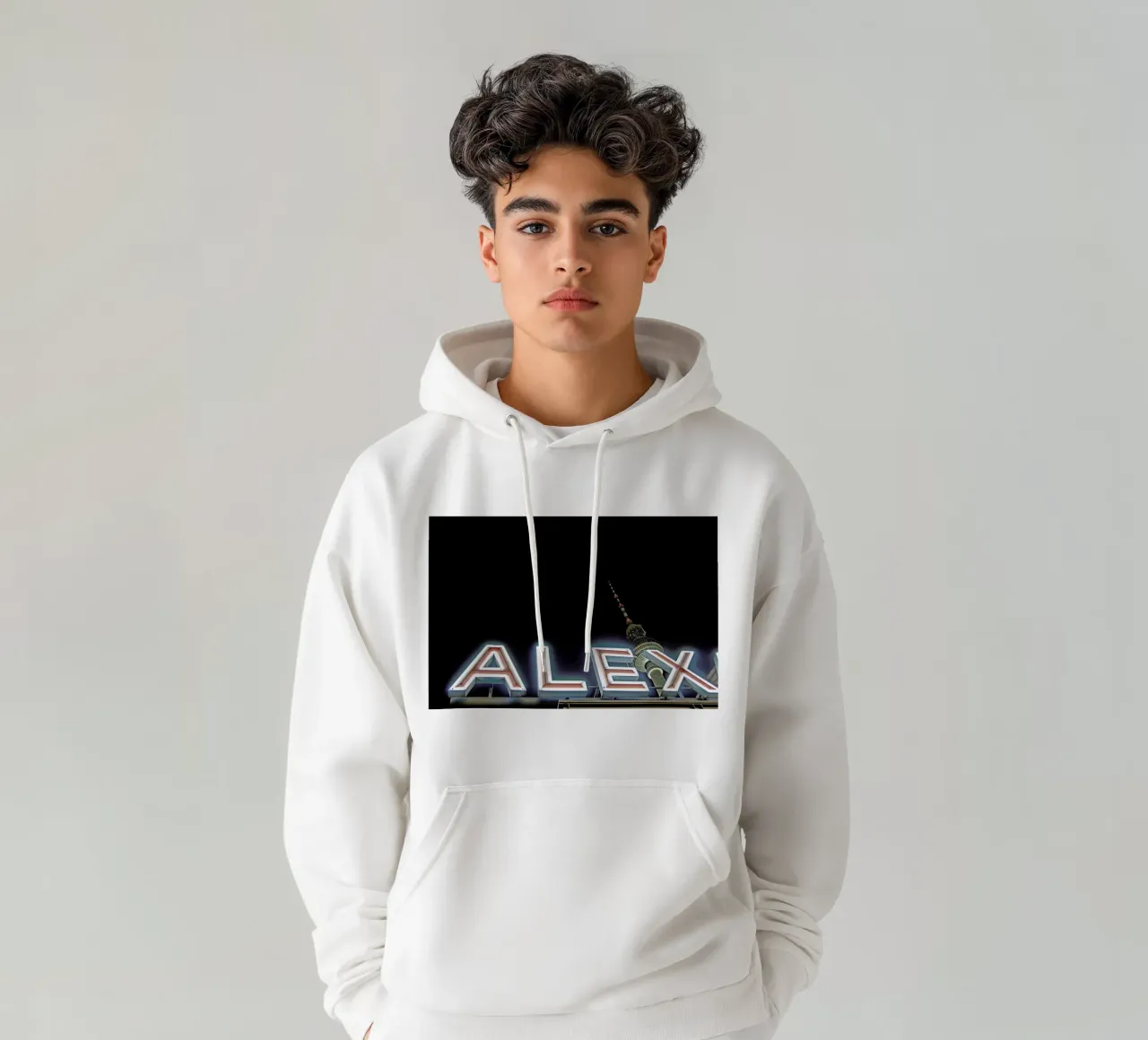 Alex felpa con cappuccio da Michael Belhadi