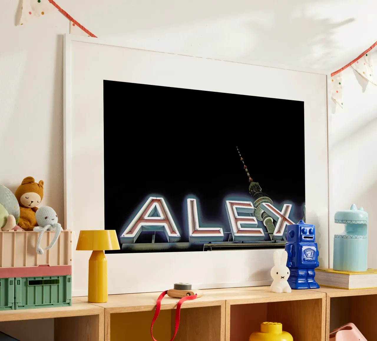 Alex poster van Michael Belhadi