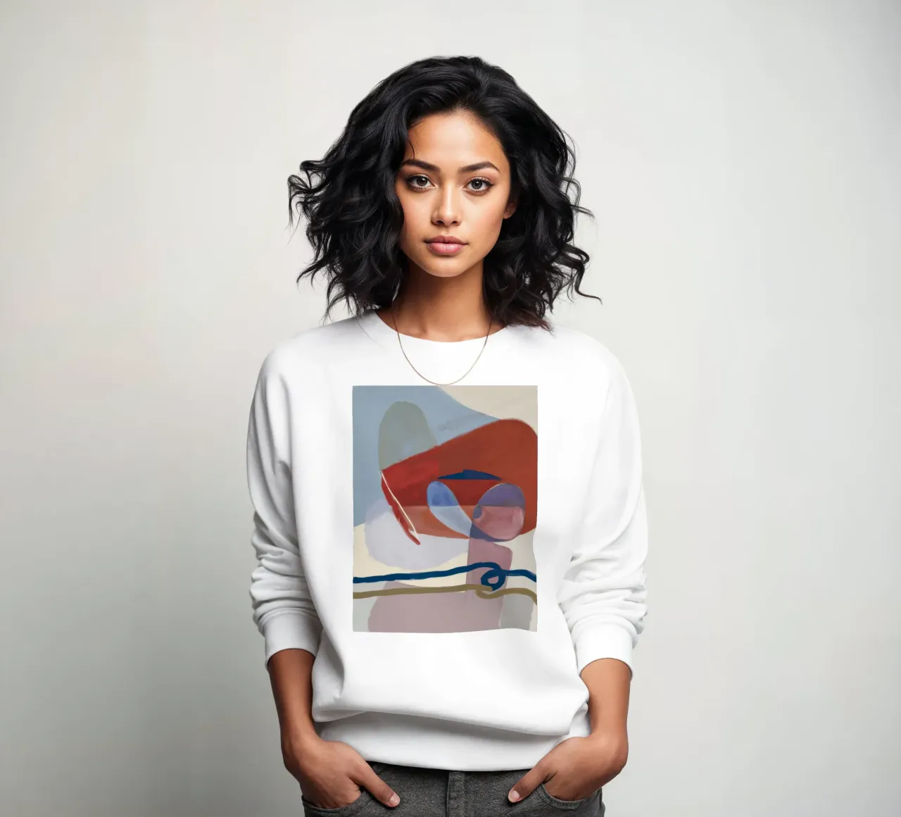 Terraqueous Vorm Dialoog sweatshirt van Vivid Reverie
