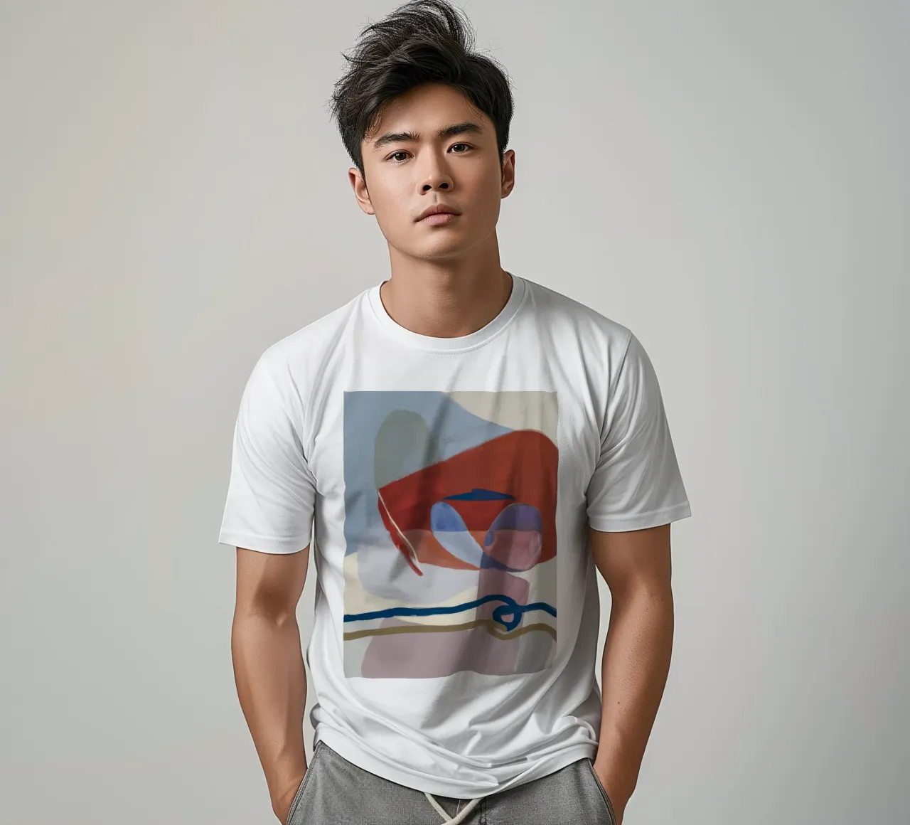 Terraqueous Form Dialogue t-shirt by Vivid Reverie