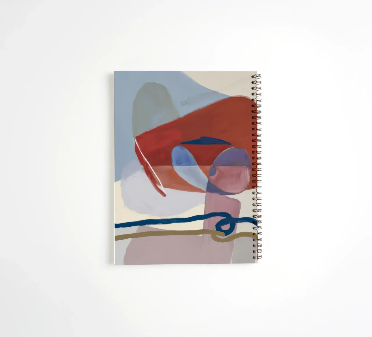 Terraqueous Form Dialogue spiral notebook by Vivid Reverie