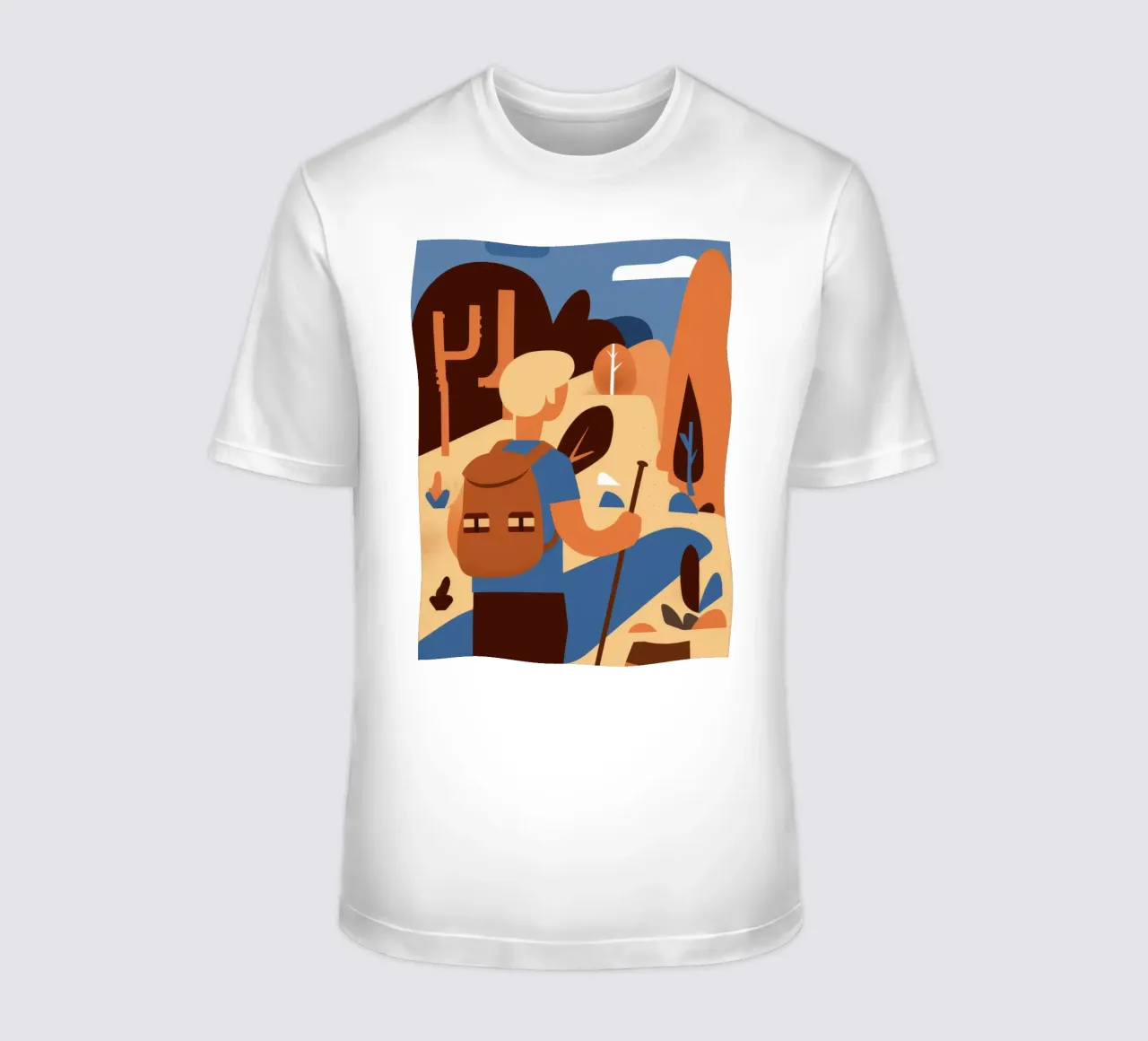 Caffè del deserto Stillness t-shirt da Lumie Layers