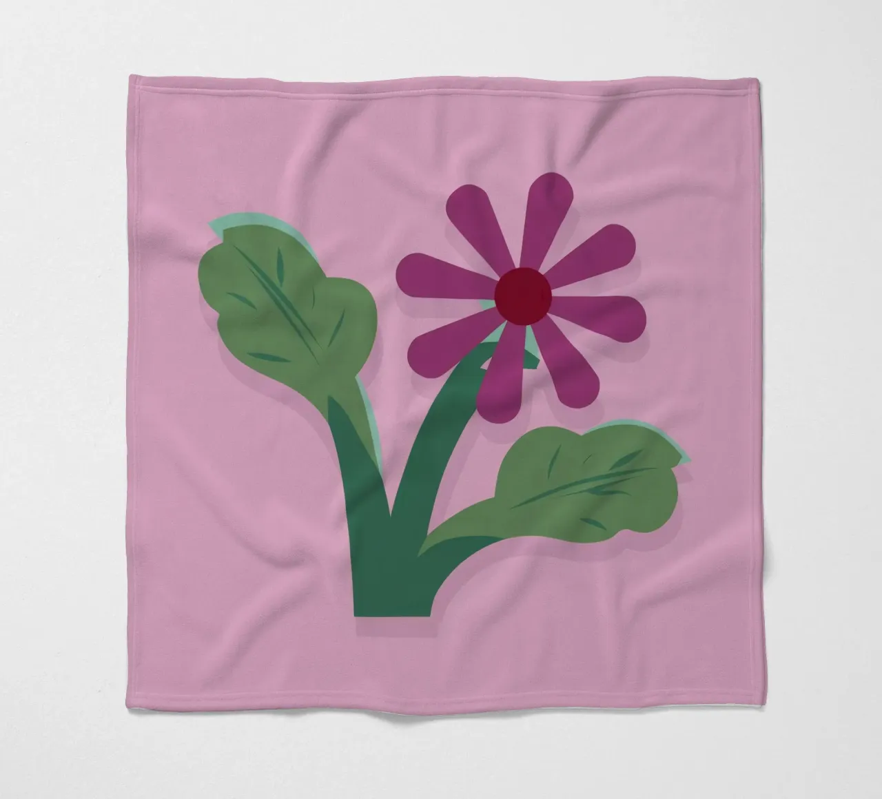 Asterisco viola singolare coperta in pile da Moonlite Desire