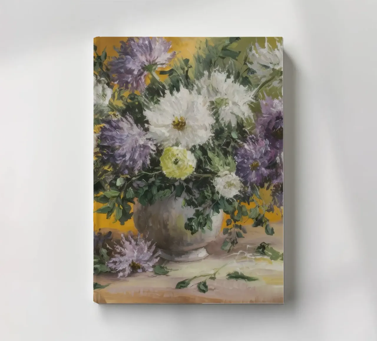 Chrysanthemum Sun Splash notebook by Radiance Landscape