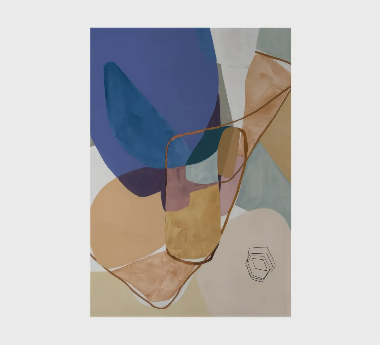 Ockerstrom-Rhapsodie Notizbuch von Vivid Reverie