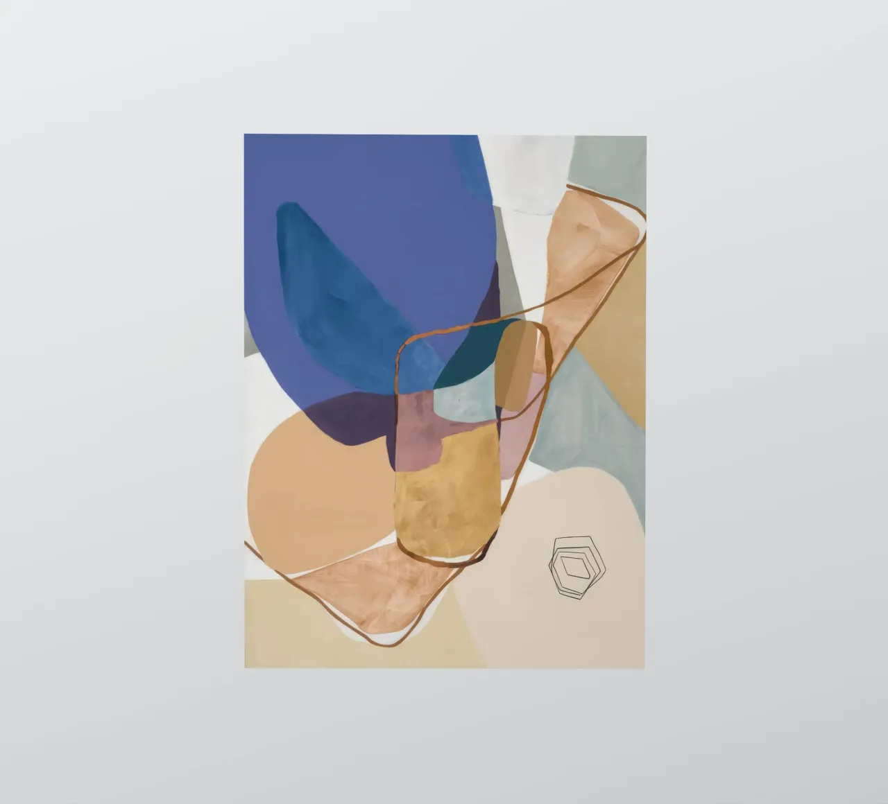 Ochre Current Rhapsody sticker by Vivid Reverie