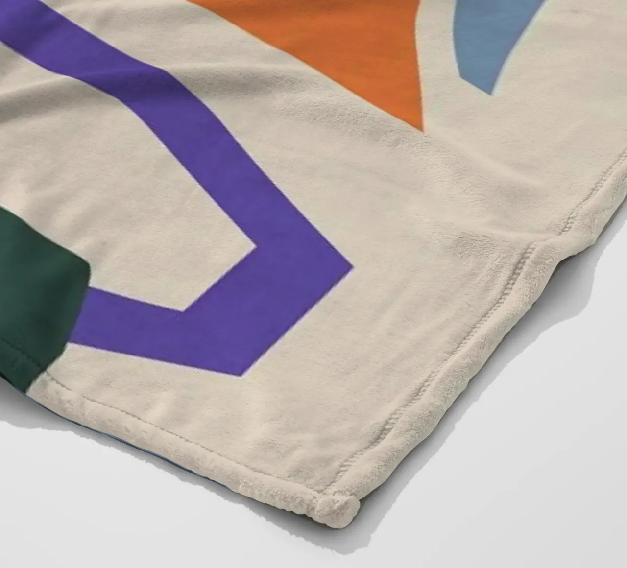 Around the Corner coperta in pile da Pure