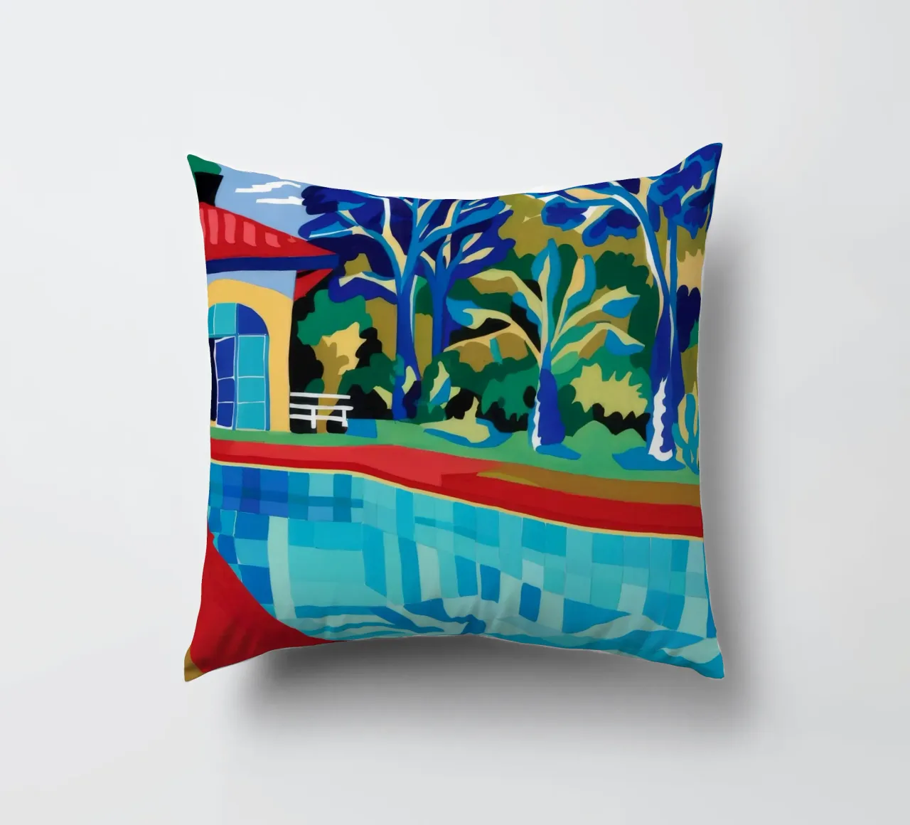 Azure Poolside Leisure cuscino da Grande Serene