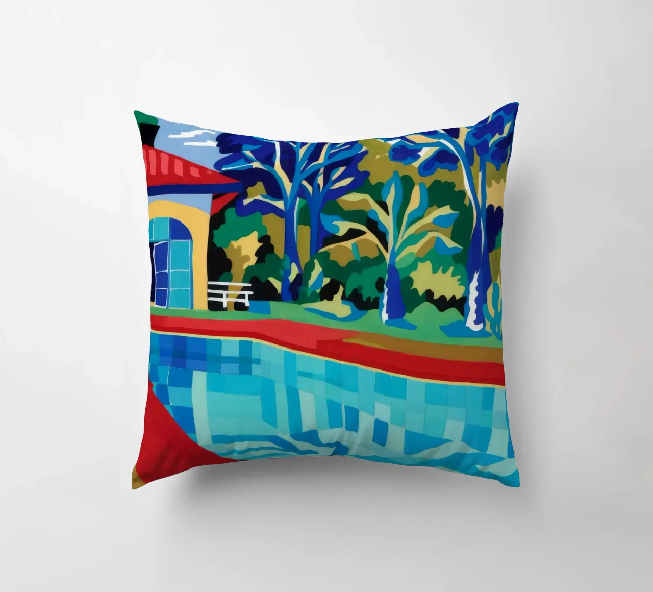 Azure Poolside Leisure cuscino da Grande Serene