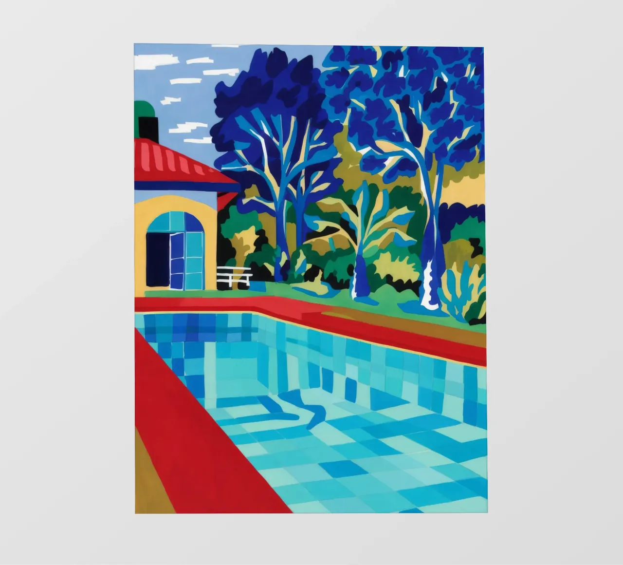 Azure Poolside Leisure pellicola backlit da Grande Serene