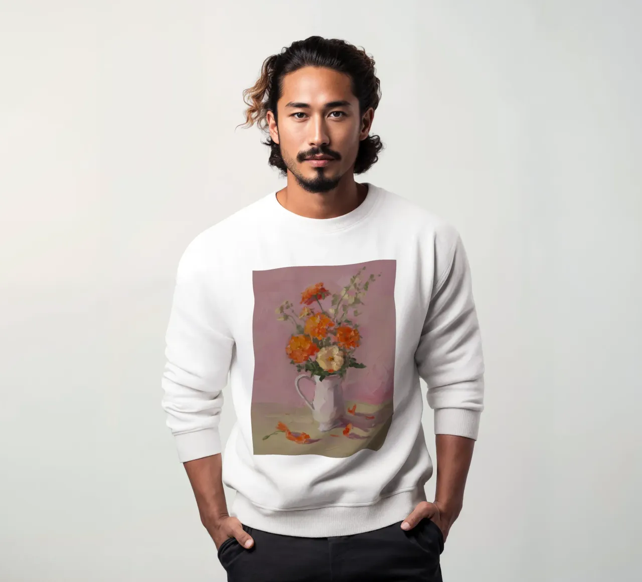 Serenata di fiori di pesco felpa da Radiance Landscape