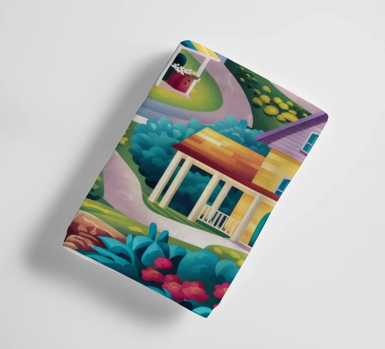 Hillside Village Charm towel by Grande Serene