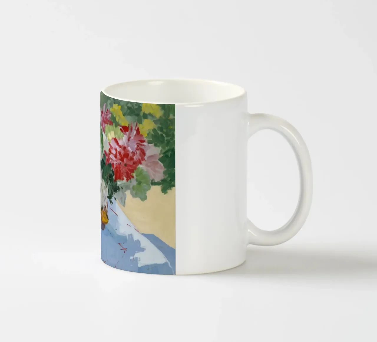 Armonia di petali d'avorio tazza in ceramica da Radiance Landscape