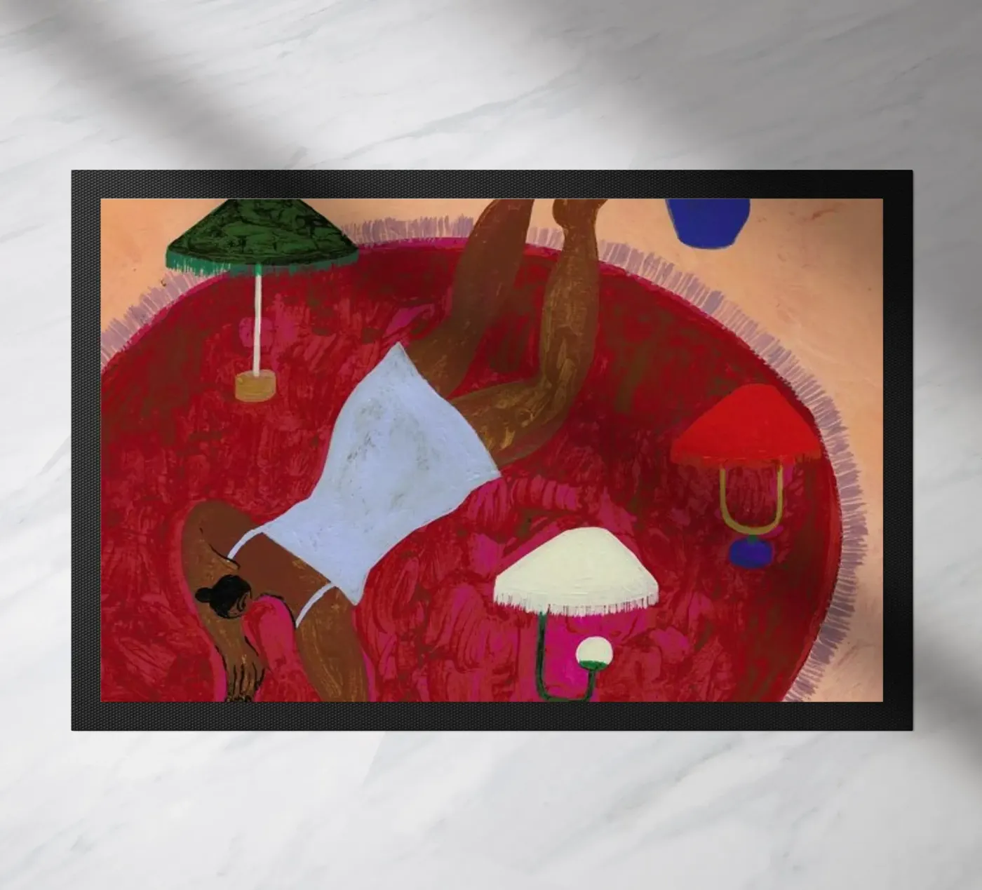 Red Carpet deurmat van Nudes and Croissants