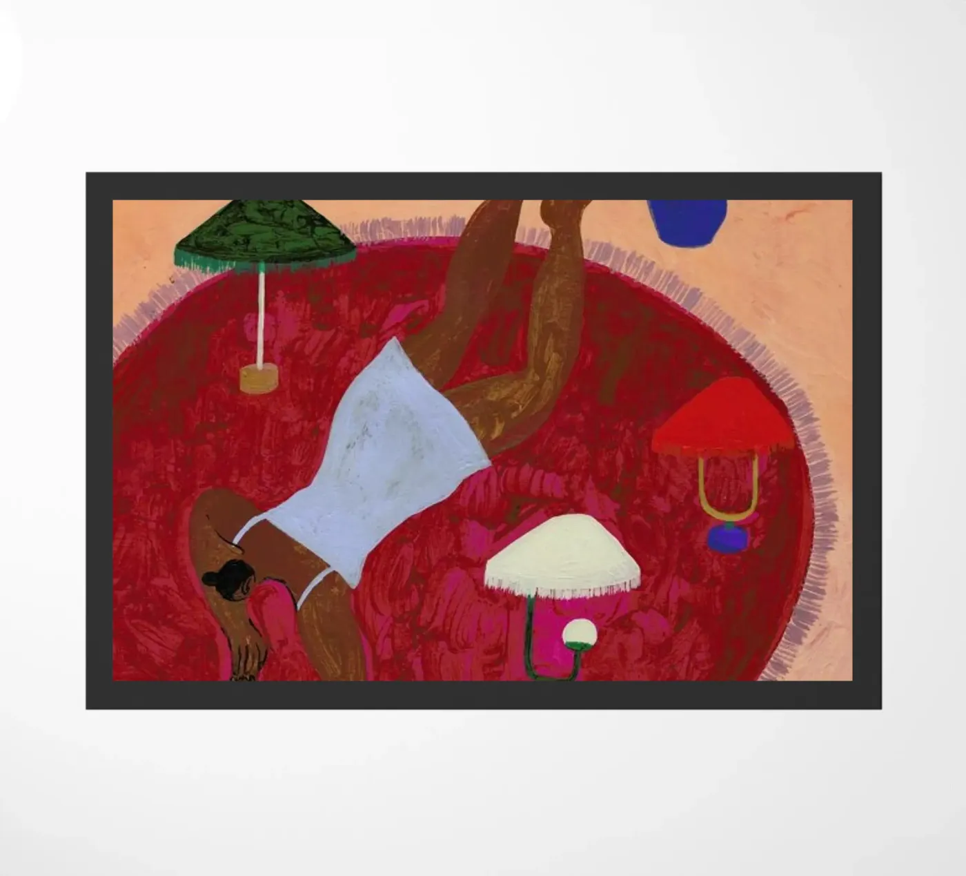 Red Carpet deurmat van Nudes and Croissants