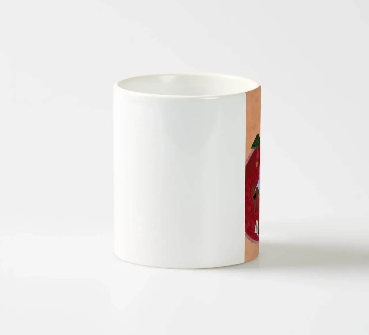 Red Carpet tazza in ceramica da Nudes and Croissants