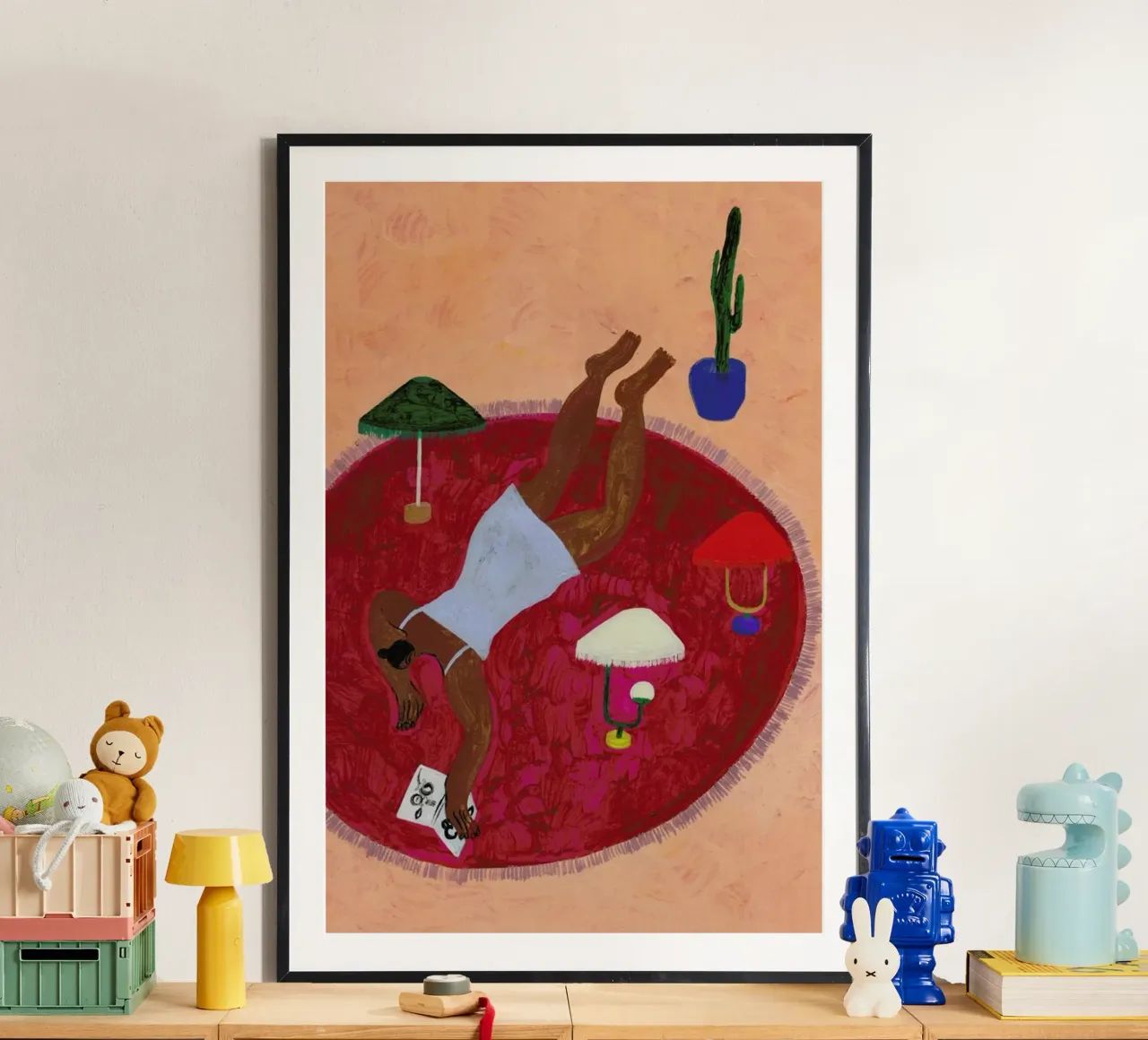 Red Carpet poster da Nudes and Croissants