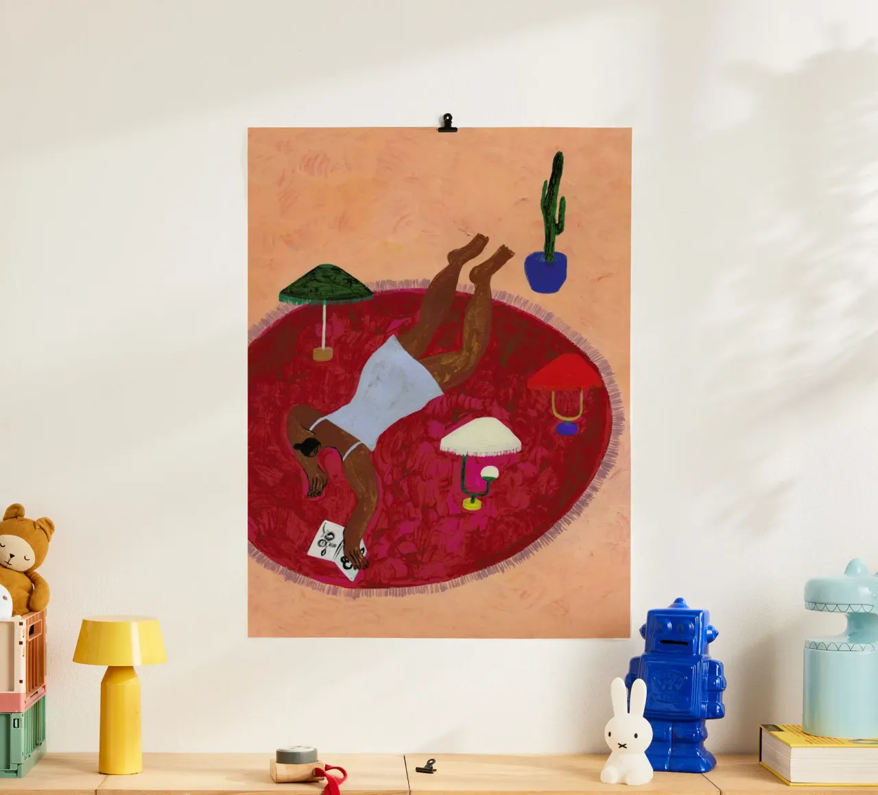 Red Carpet poster da Nudes and Croissants