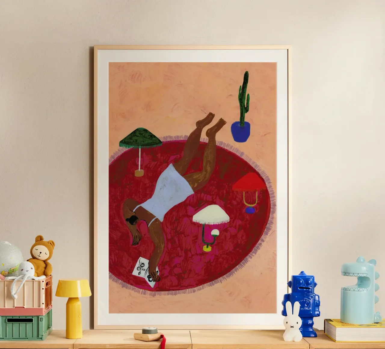 Red Carpet poster da Nudes and Croissants