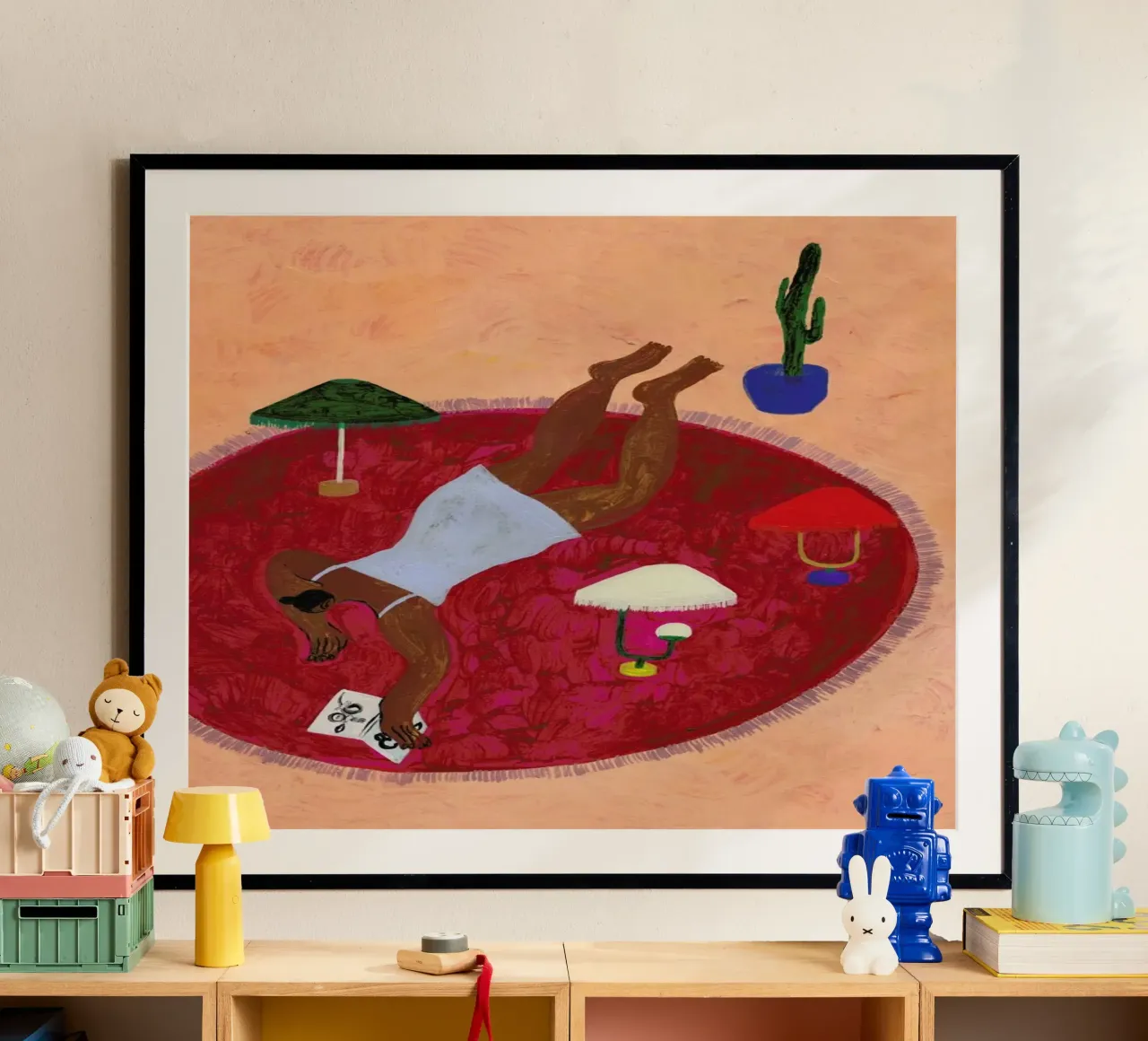 Red Carpet poster da Nudes and Croissants