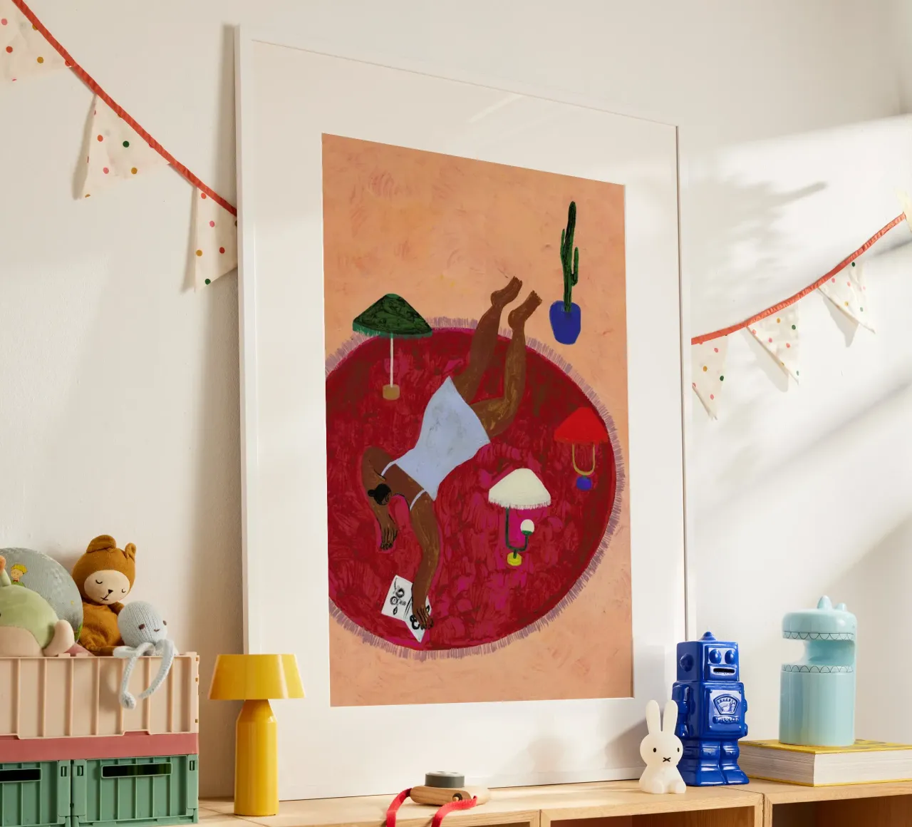 Red Carpet poster da Nudes and Croissants