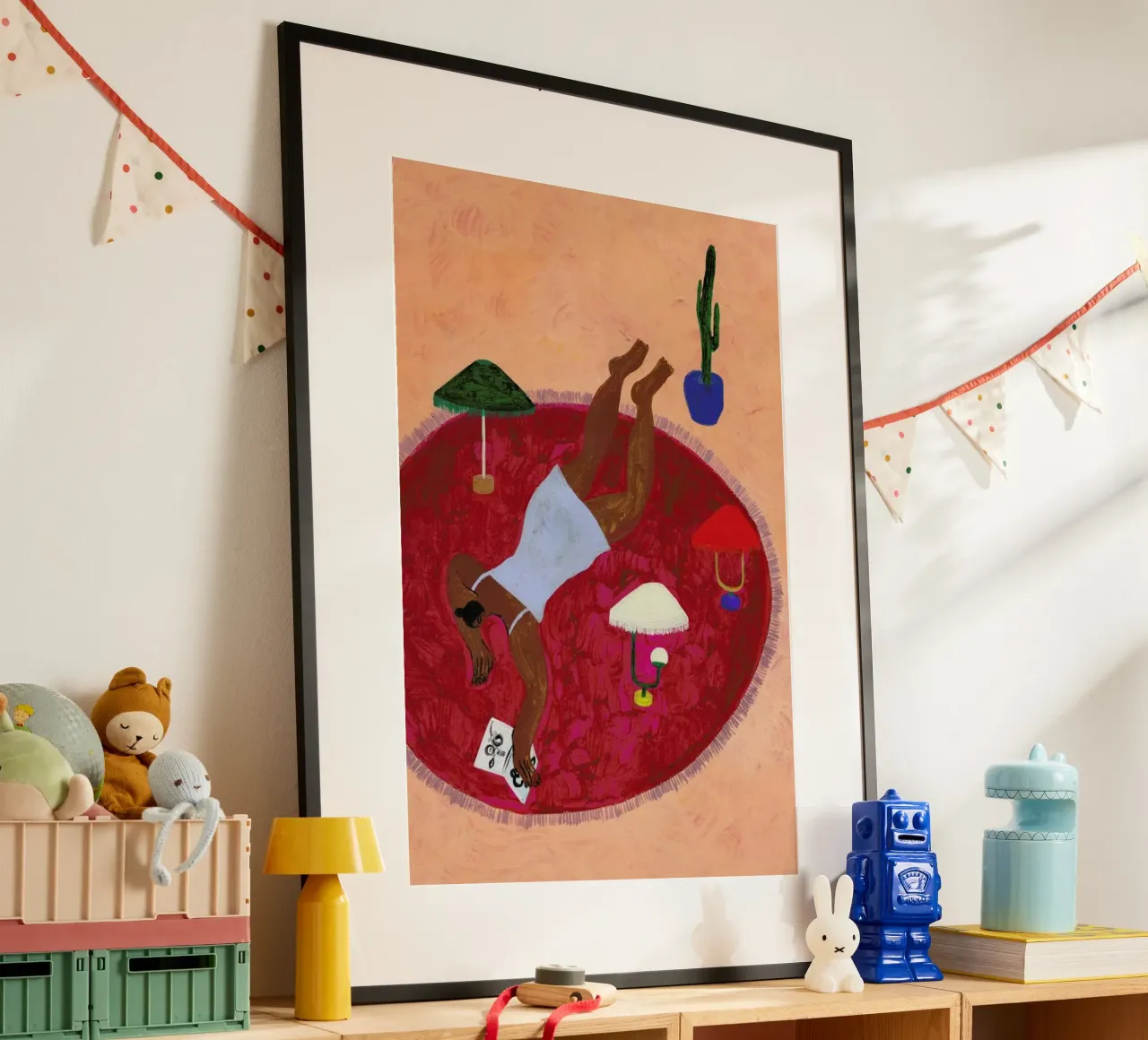 Red Carpet poster da Nudes and Croissants